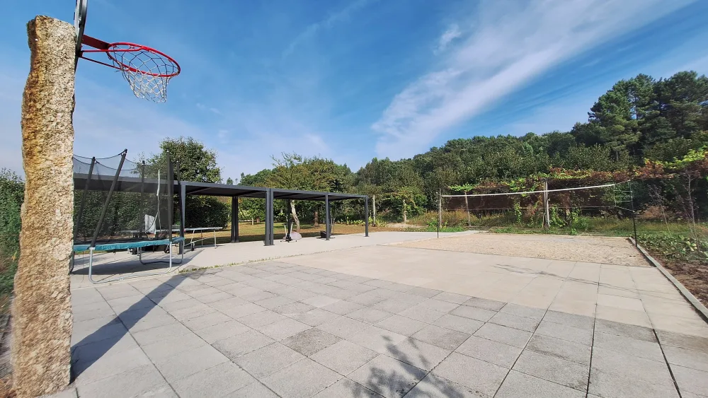 Basketball area